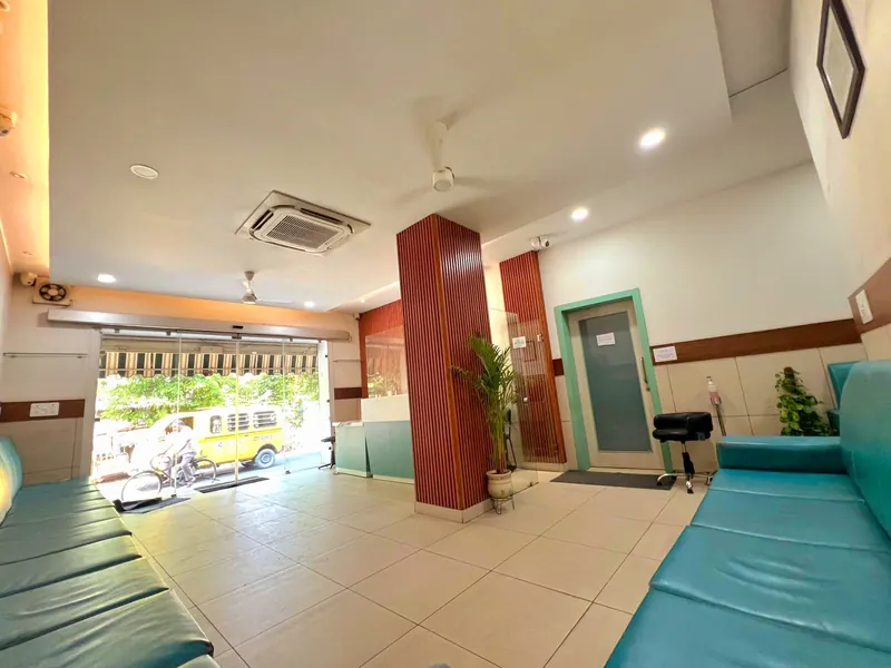 The entrance lobby